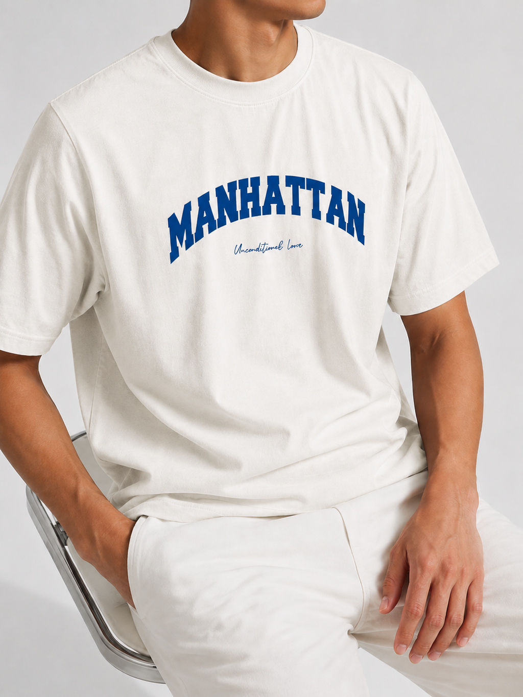PM OVERSIZE MANHATTAN ''WHITE''