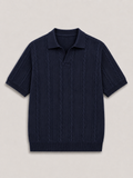 FIVE POLO FIT "NAVY BLUE" NO:LB-26209