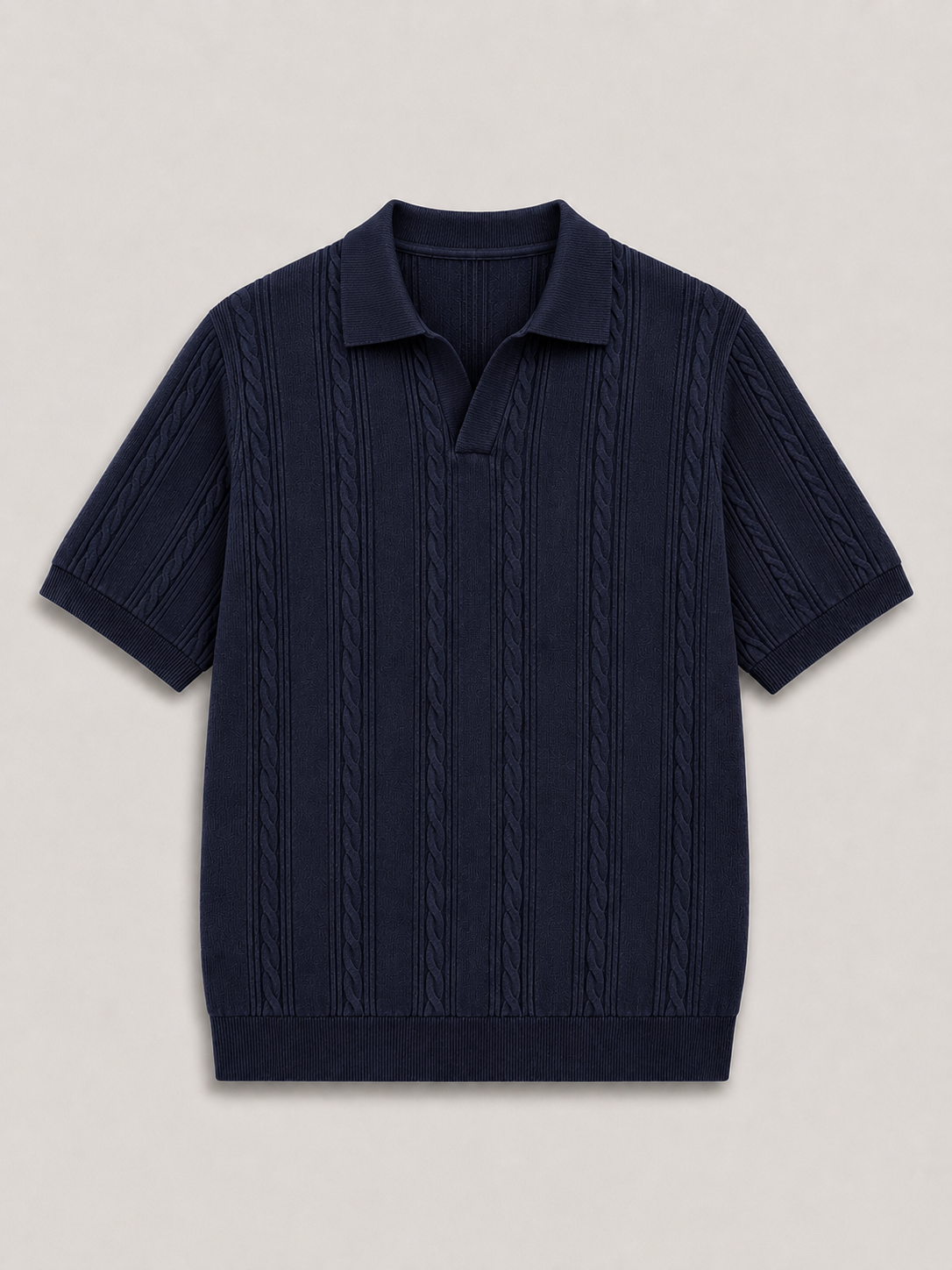 FIVE POLO FIT "NAVY BLUE" NO:LB-26209