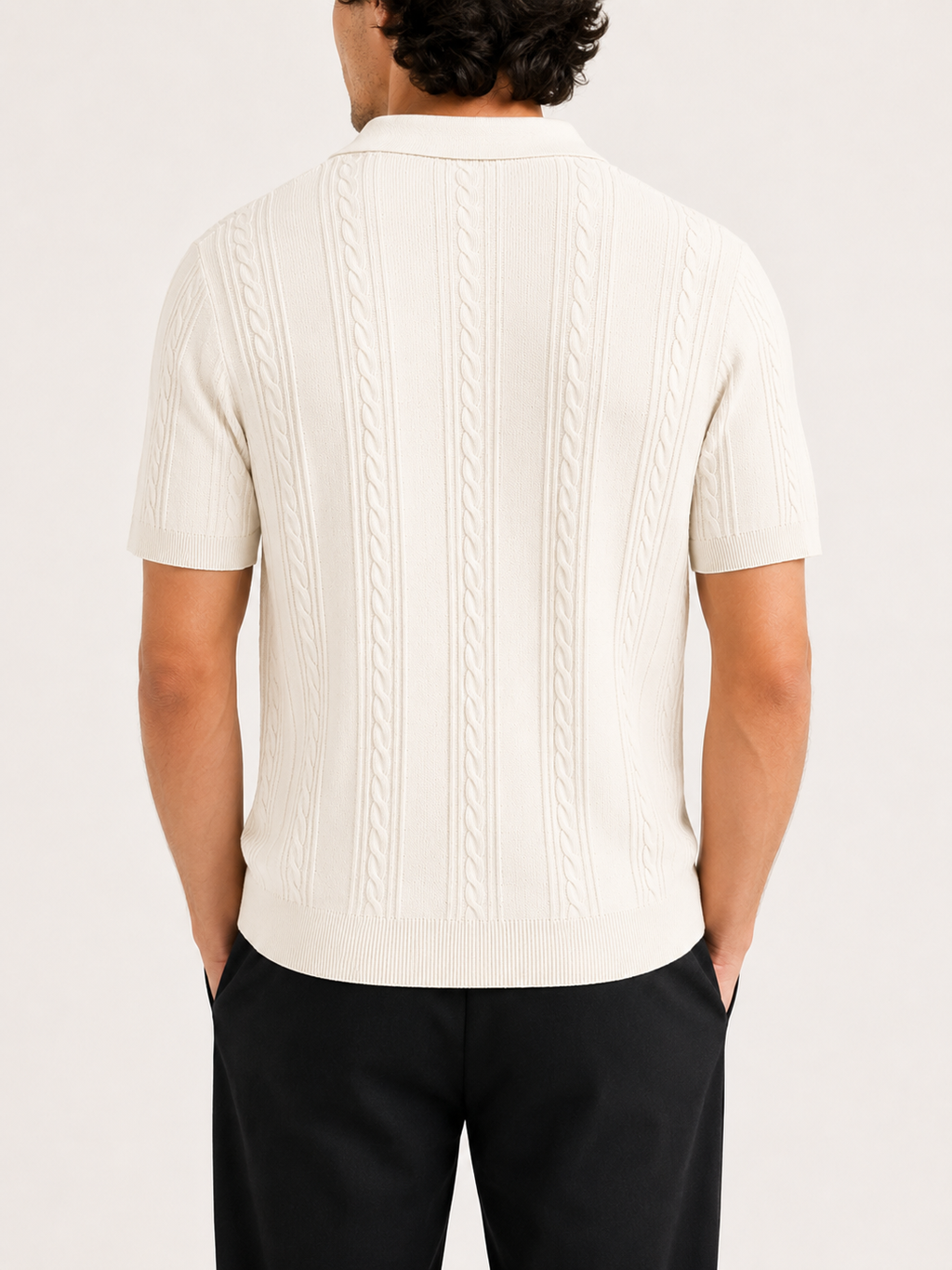 FIVE POLO FIT "WHITE" NO:LB-26209
