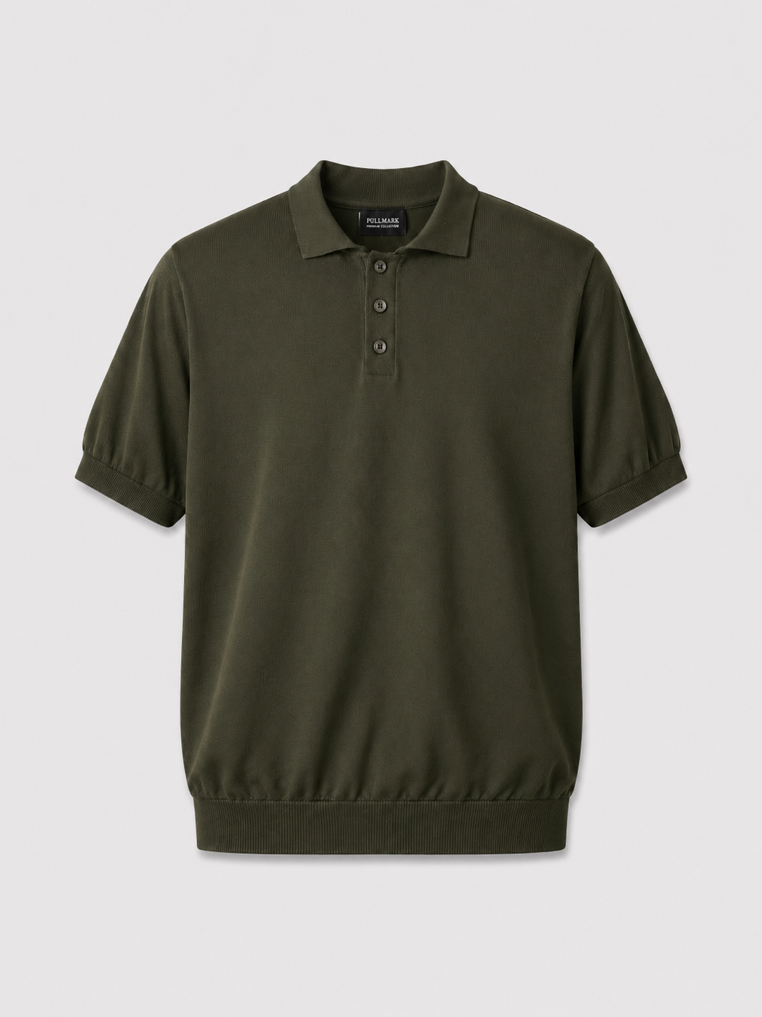 PM COTTON POLO FIT  "A/GREEN"