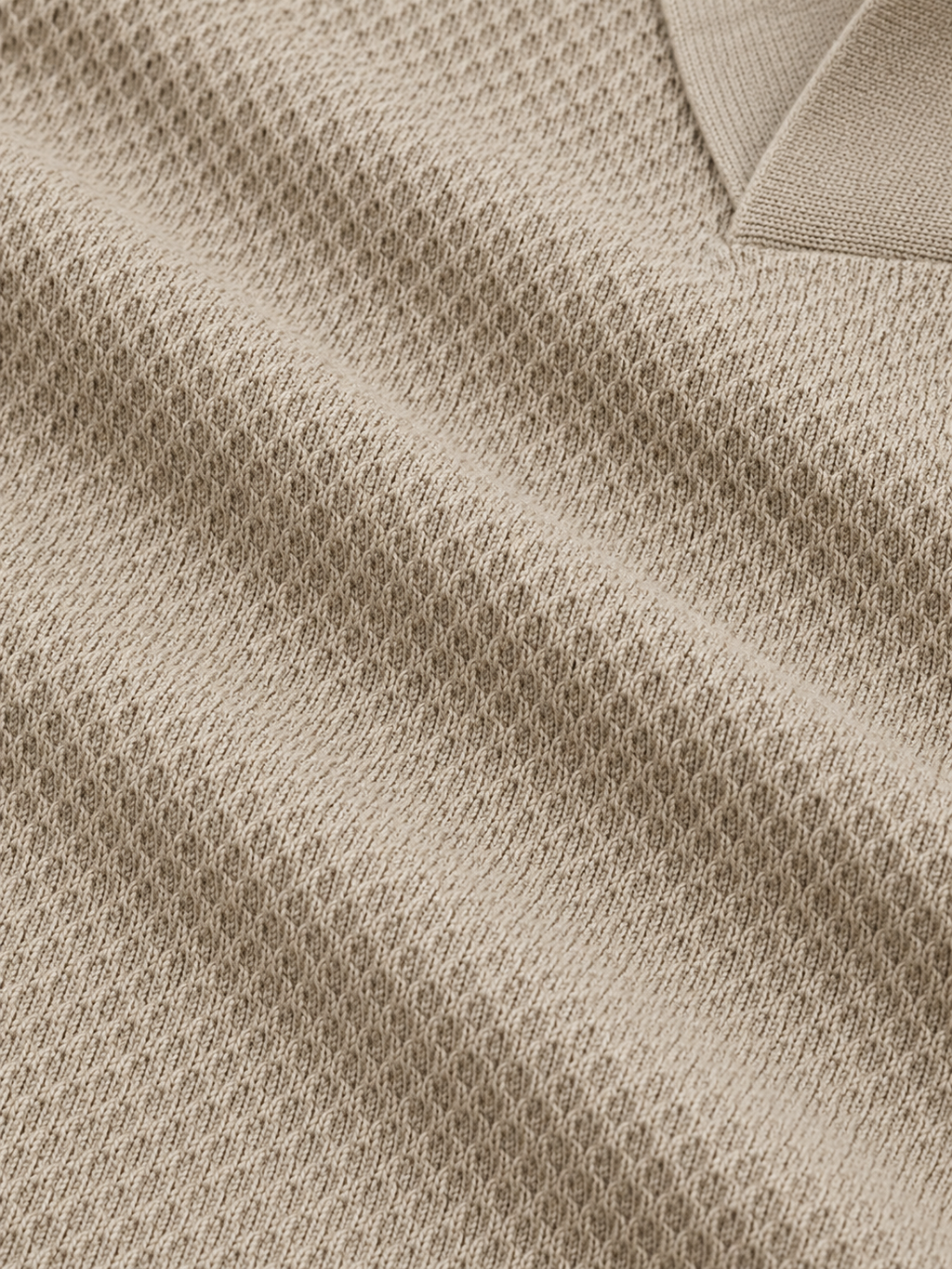 FIVE POLO FIT KNITTED "BEIGE"