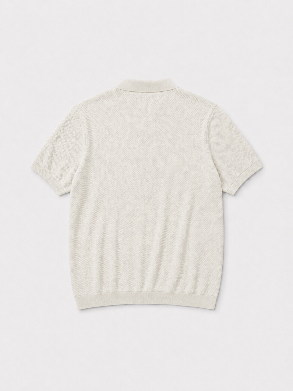 FIVE POLO FIT KNITTED "WHITE"