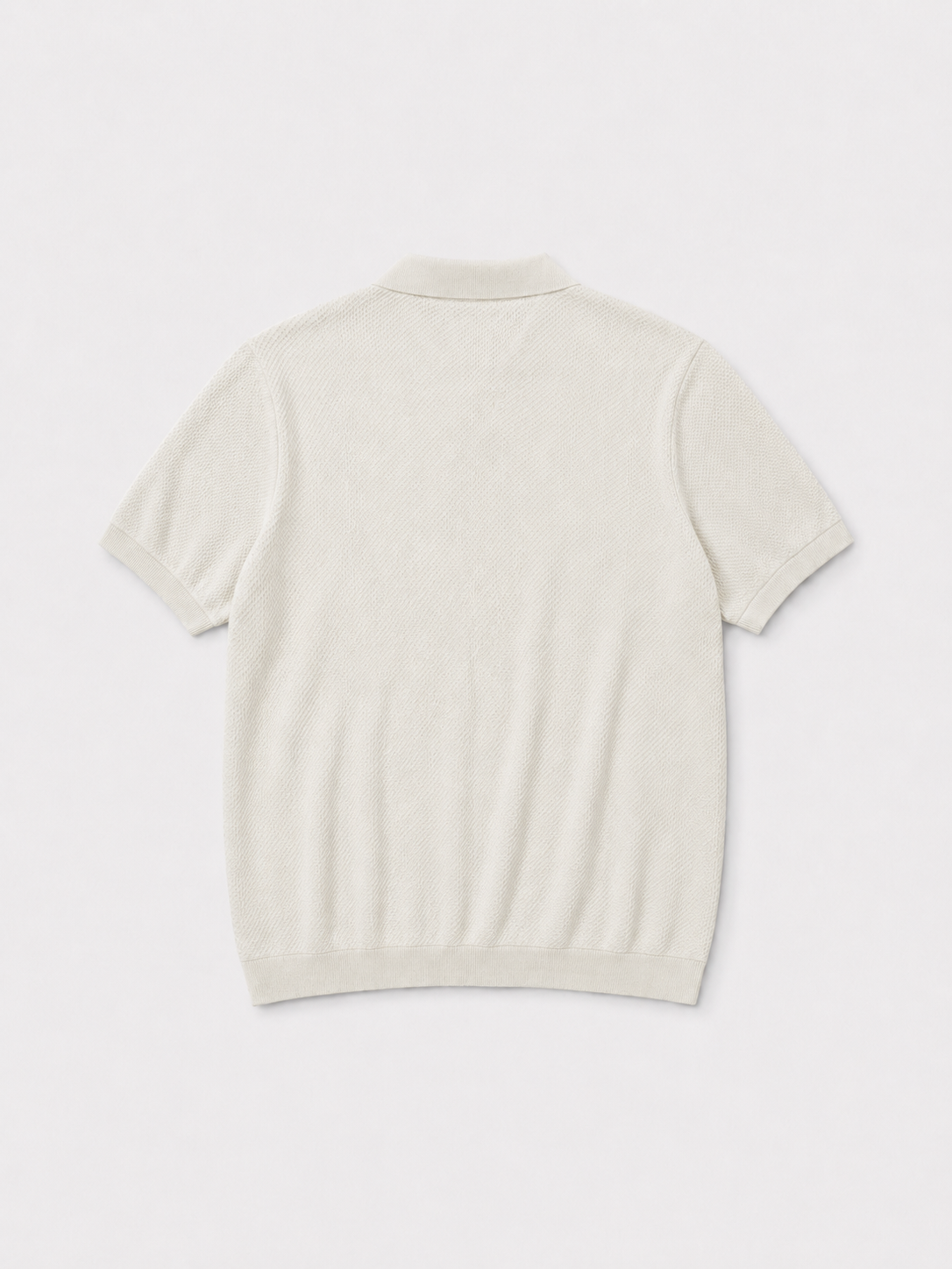 FIVE POLO FIT KNITTED "WHITE"
