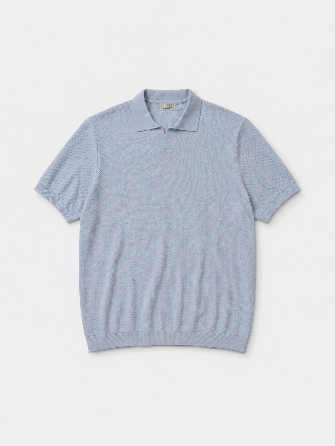 FIVE POLO FIT KNITTED "BLUE"