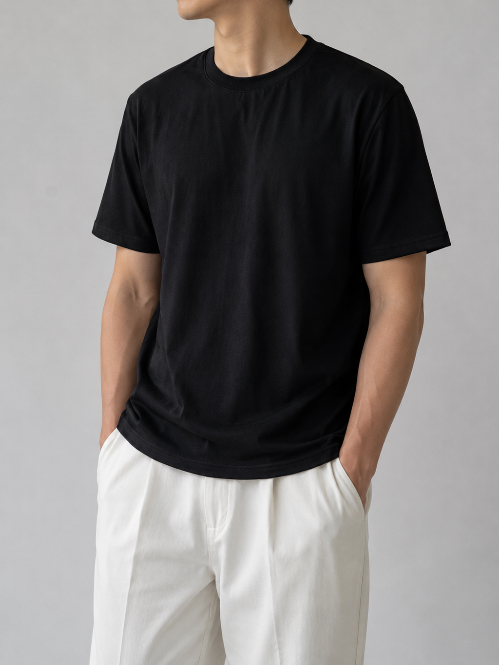 PM OVERSIZE T-SHIRT "BLACK''
