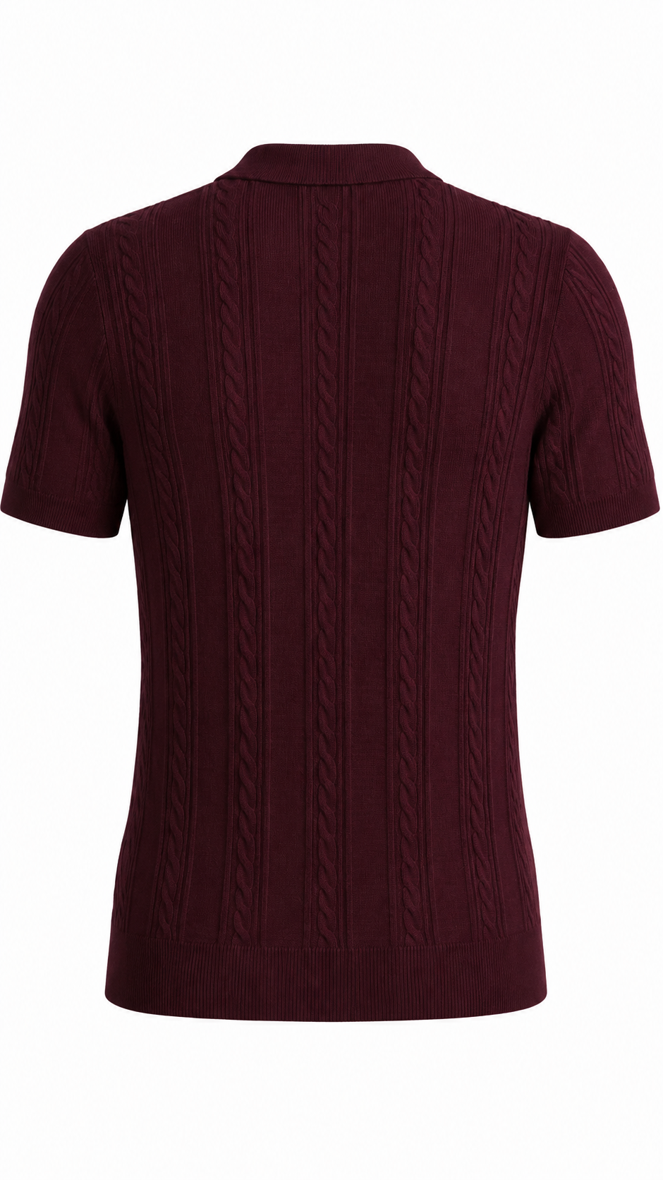 FIVE POLO FIT "BURGUNDY" NO:LB-26209