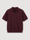 FIVE POLO FIT "BURGUNDY" NO:LB-7204