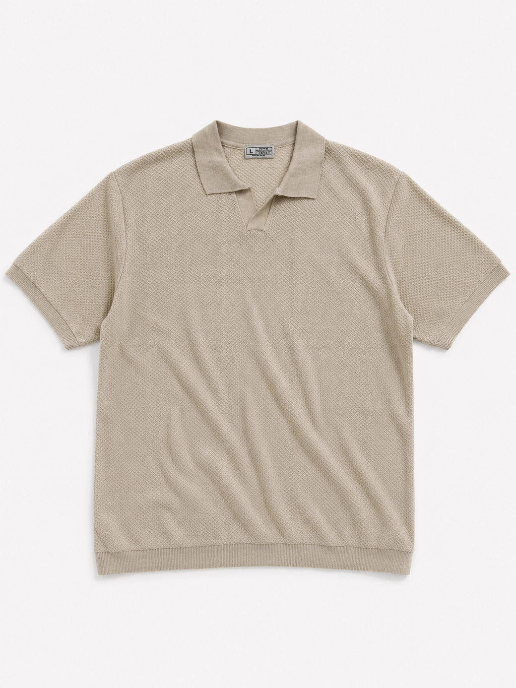 FIVE POLO FIT KNITTED "BEIGE"
