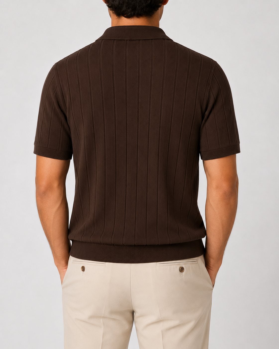 FIVE POLO FIT ''BURGUNDY" NO:LB-26107