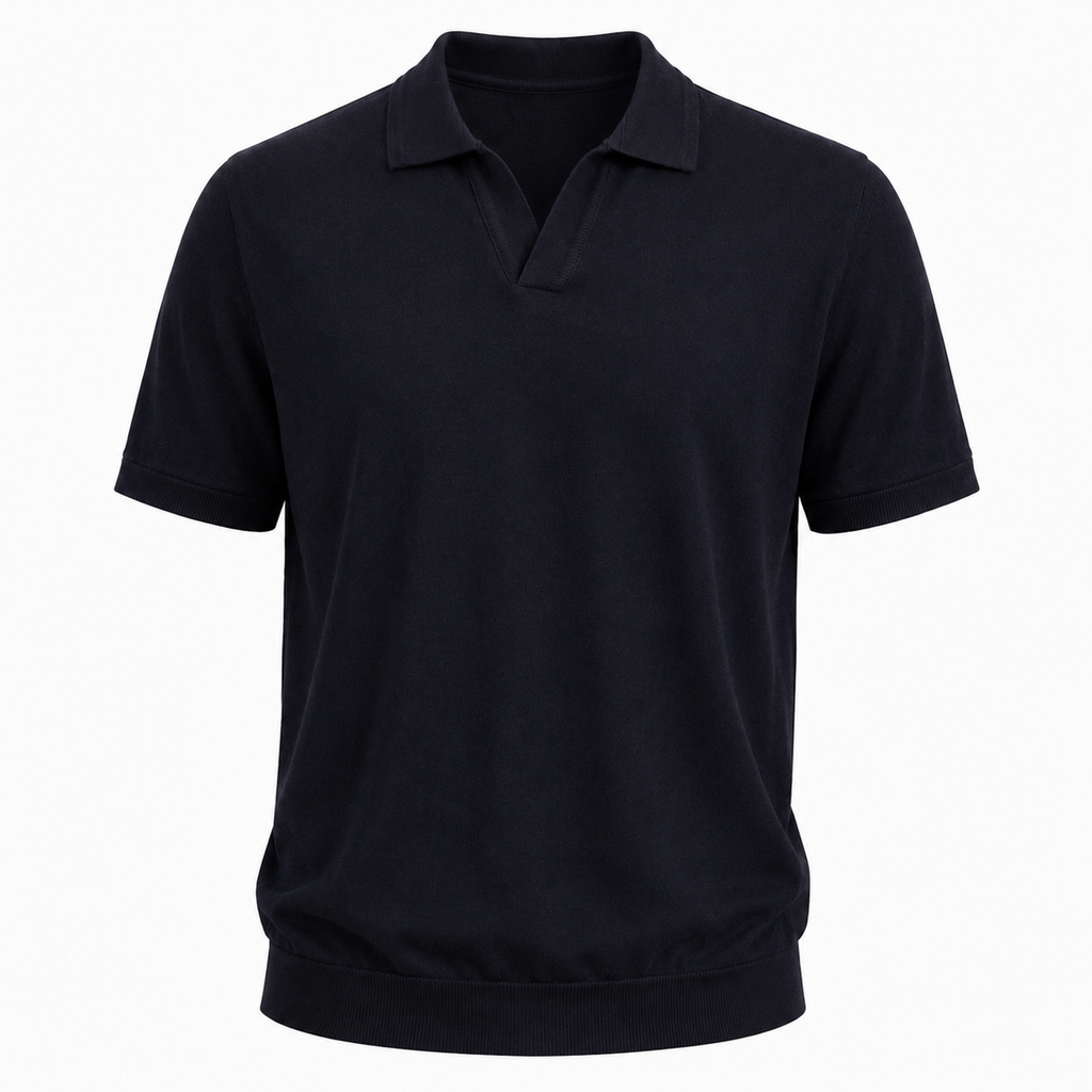 FIVE POLO FIT "NAVY BLUE" NO:LB-7204