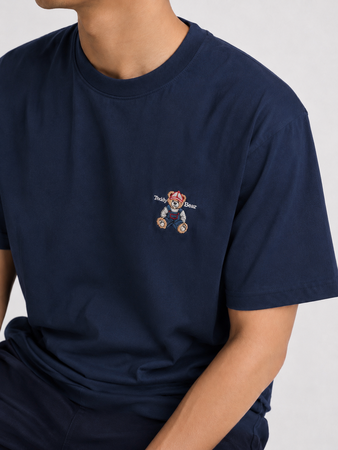 PM OVERSIZE TEDDY BEAR "BLUE''