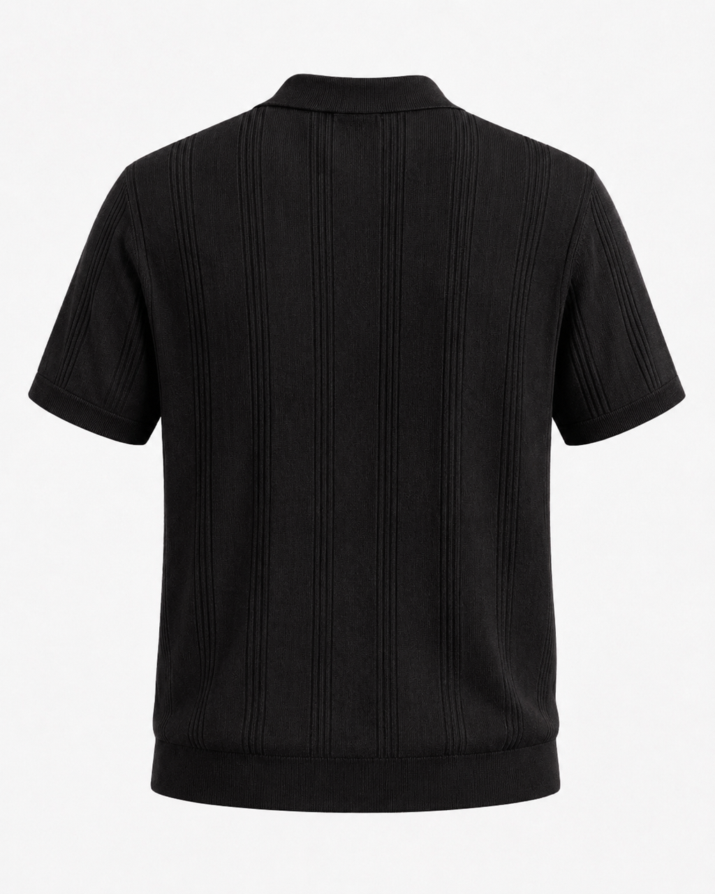 FIVE POLO FIT "BLACK" NO:LB-26109