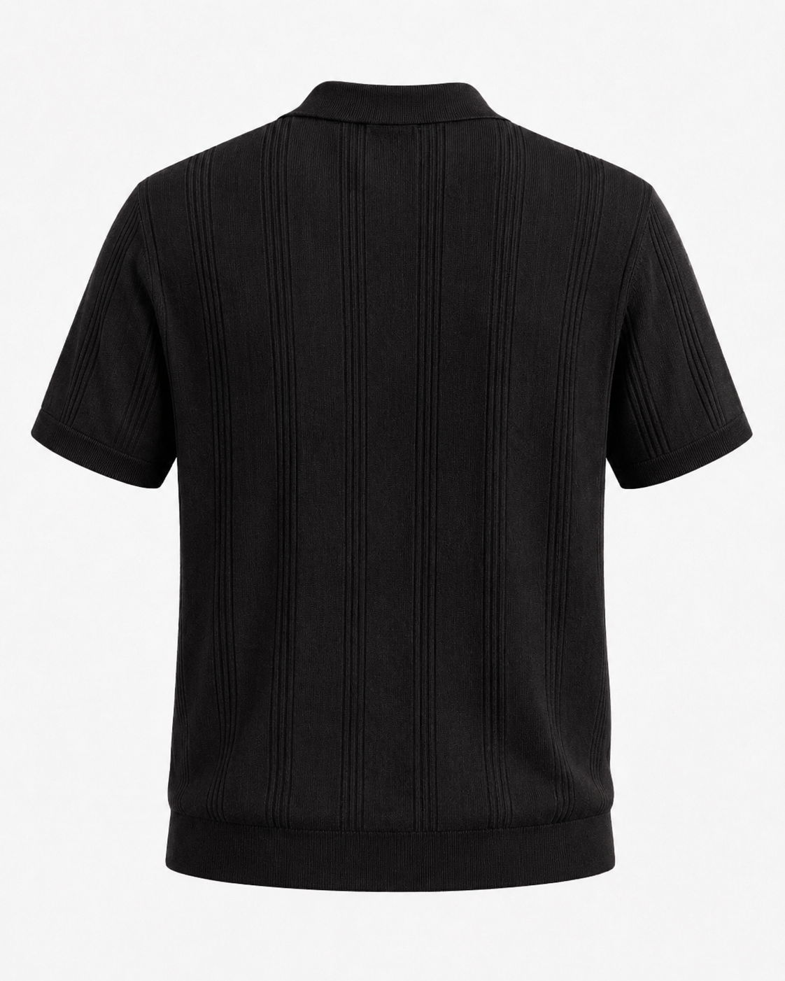 FIVE POLO FIT "BLACK" NO:LB-26109