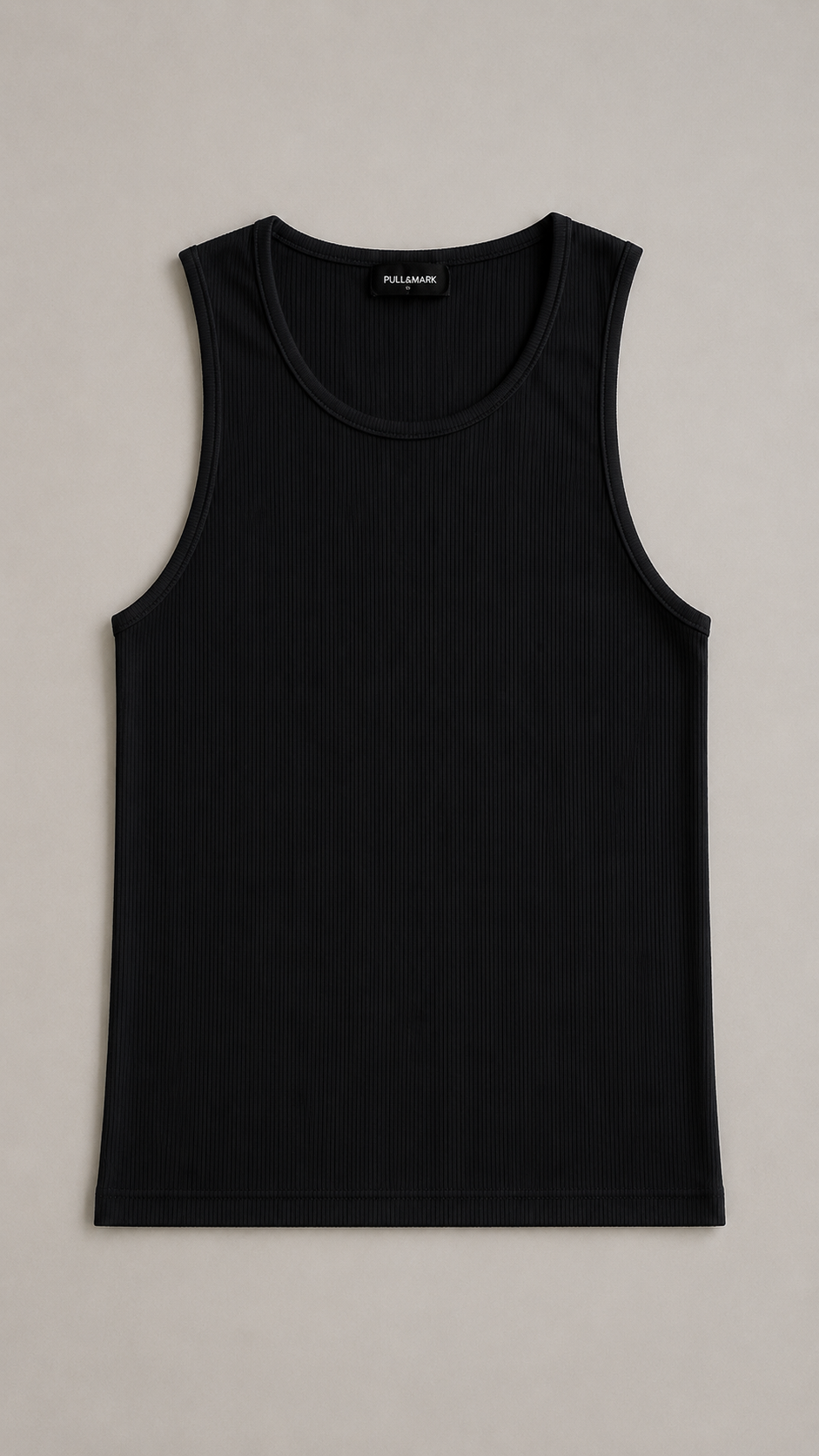 PM SHIRT NO SLEEVE FIT ''BLACK''