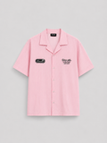 POLO OVERSIZE FLORIDA STRIPES''PINK''