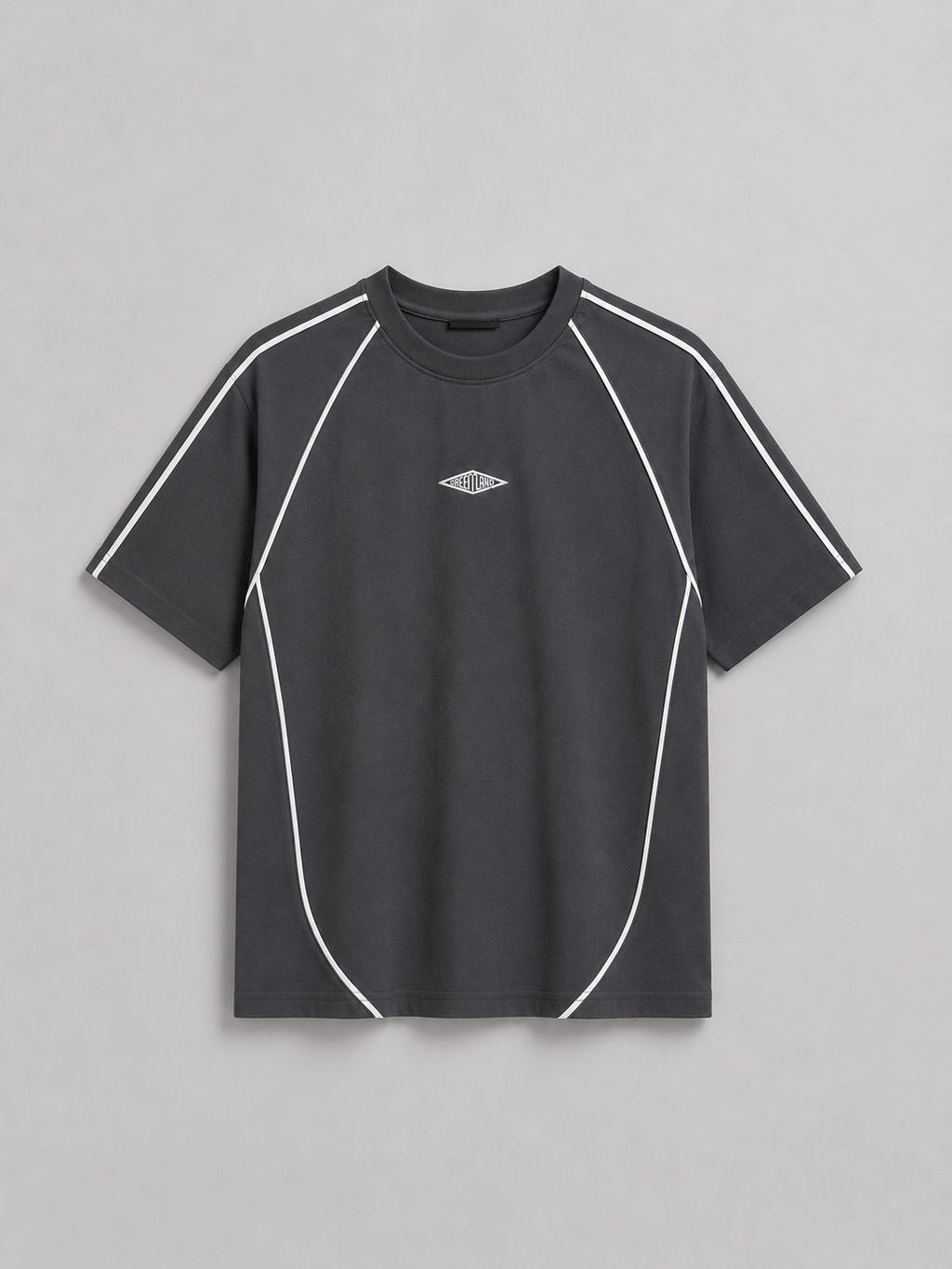 PM OVERSIZE T-SHIRT G LAND "D/GRAY''