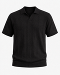 FIVE POLO FIT "BLACK" NO:LB-26109
