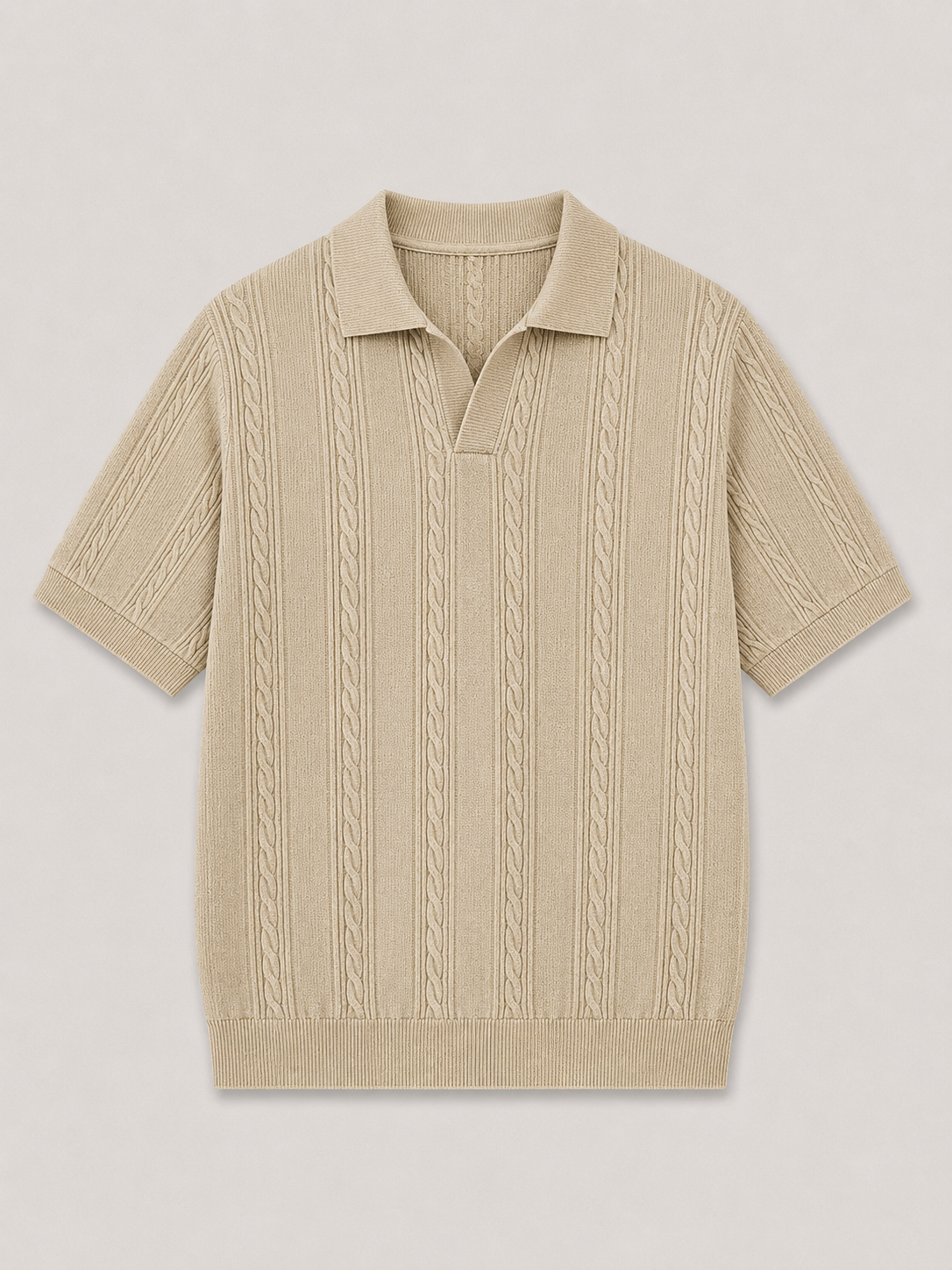 FIVE POLO FIT "BIEGE" NO:LB-26209