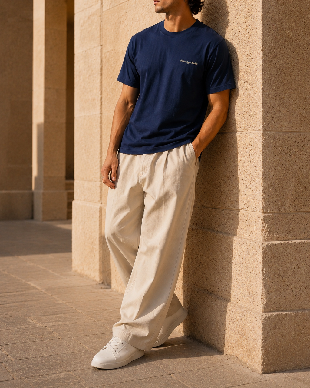PM OVERSIZE Society "BLUE''