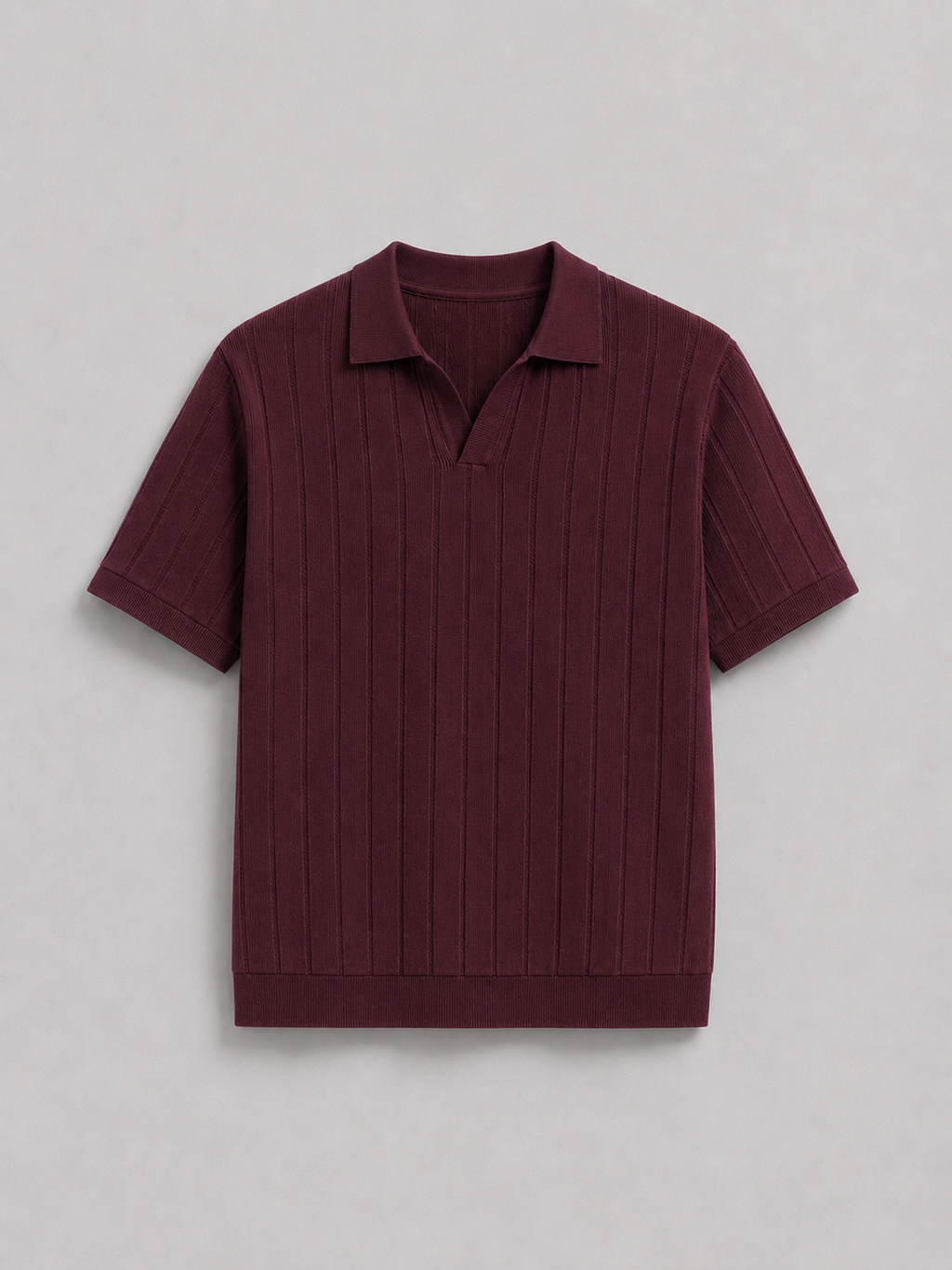 FIVE POLO FIT ''BURGUNDY" NO:LB-26107