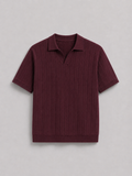 FIVE POLO FIT ''BURGUNDY" NO:LB-26107