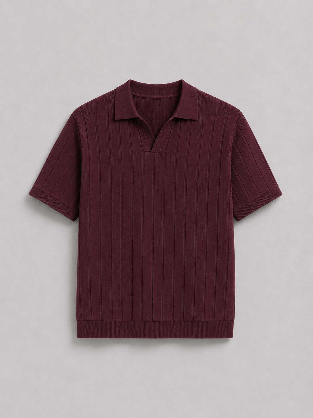 FIVE POLO FIT ''BURGUNDY" NO:LB-26107