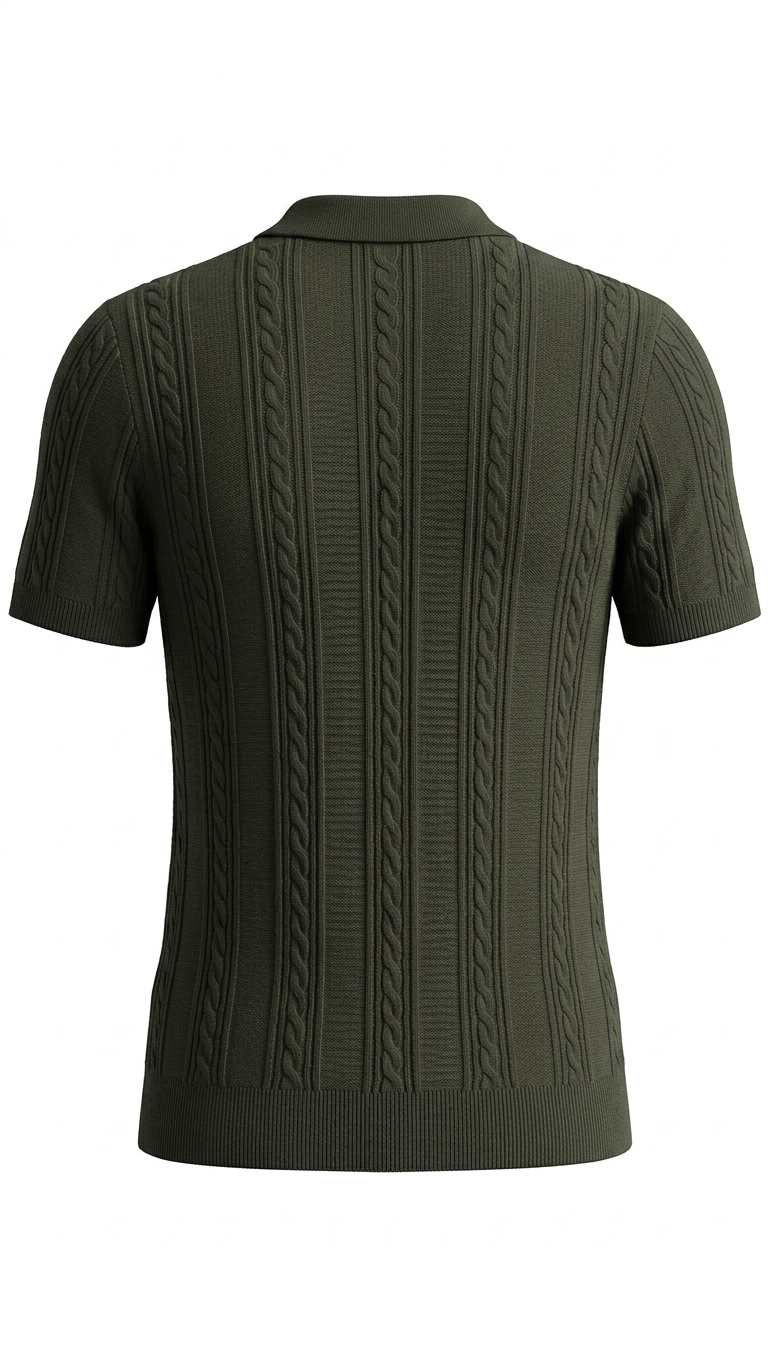 FIVE POLO FIT "GREEN" NO:LB-26209