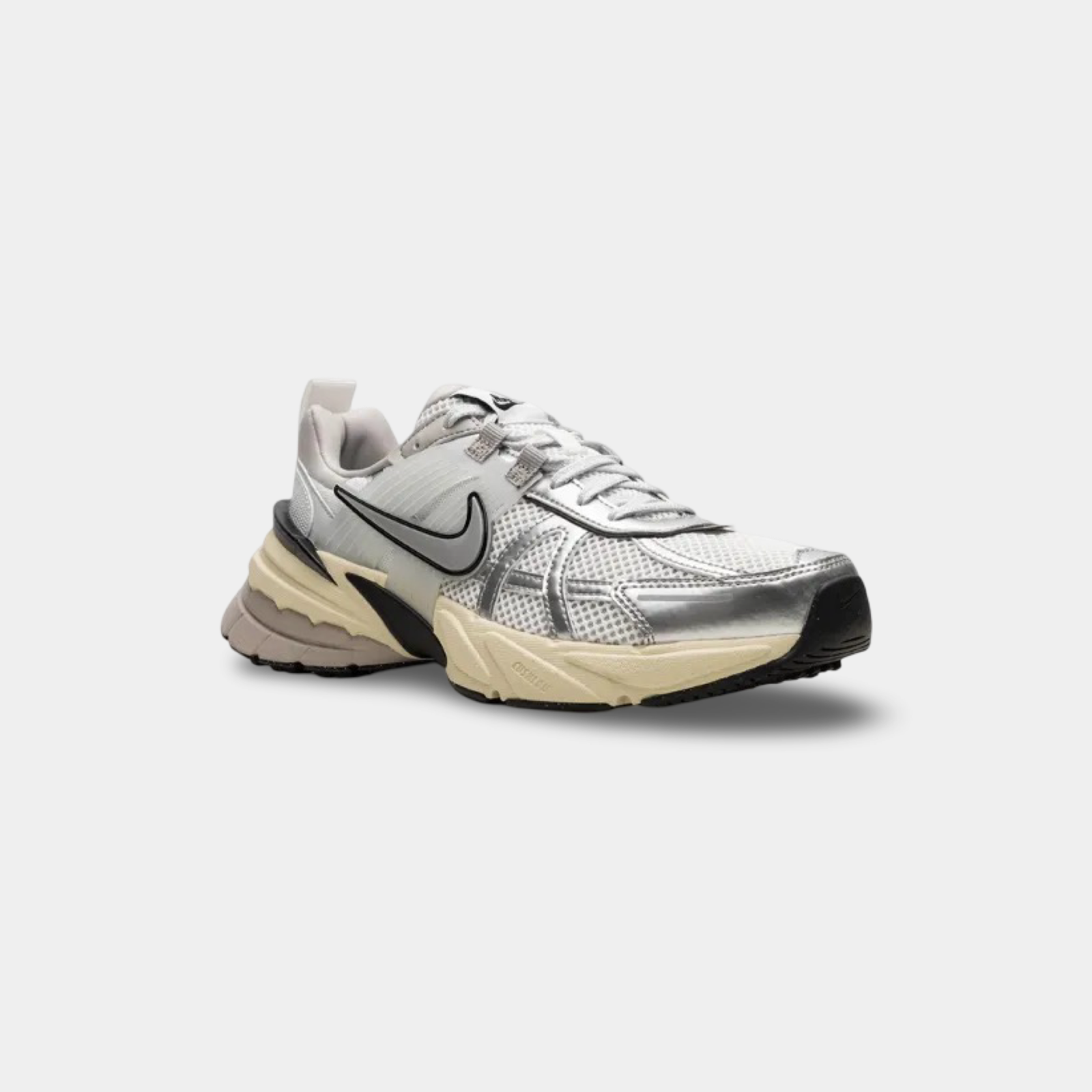 NIKE V2K "WHITE METALLIC SILVER"